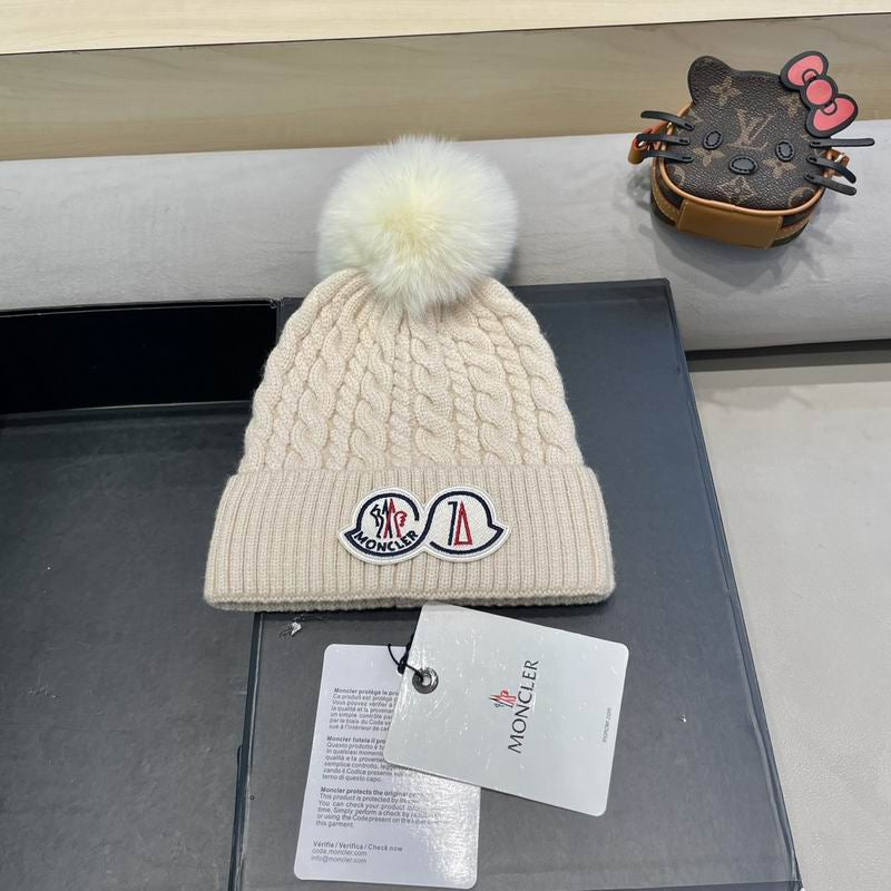 Berretto Moncler bianco
