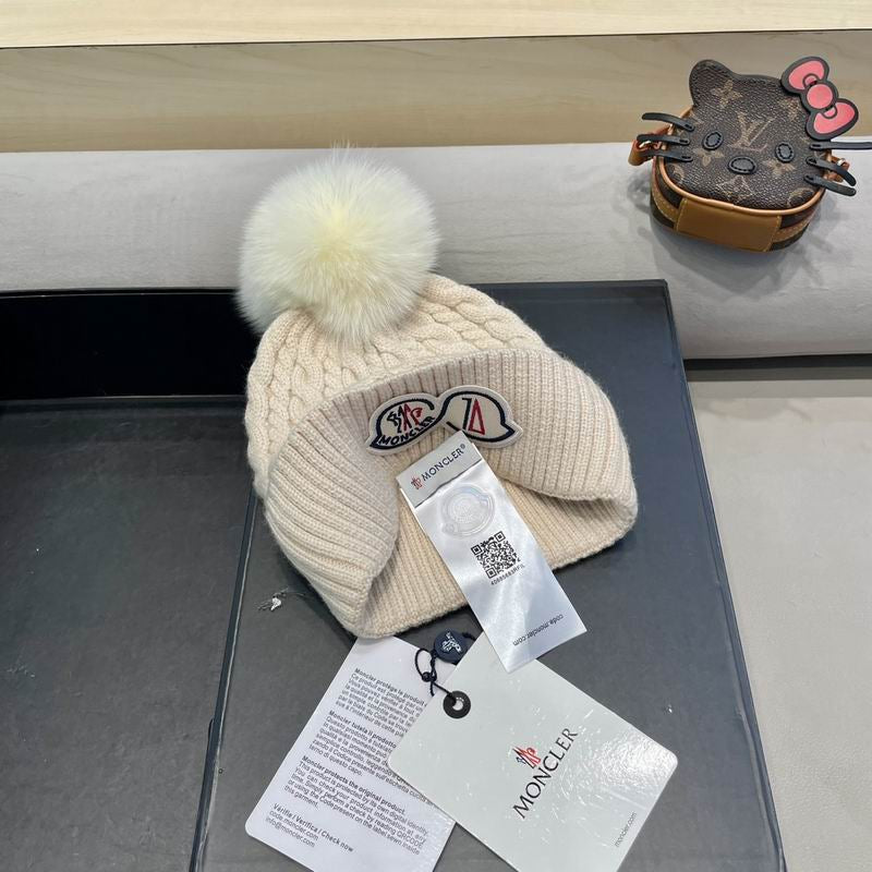 Berretto Moncler bianco