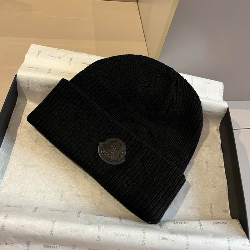 Berretto Moncler total black
