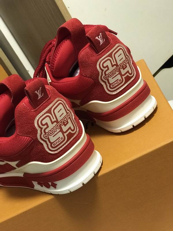 Louis Vuitton skate red