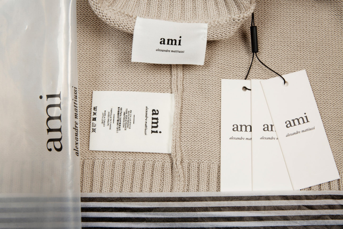 Maglione Ami beige