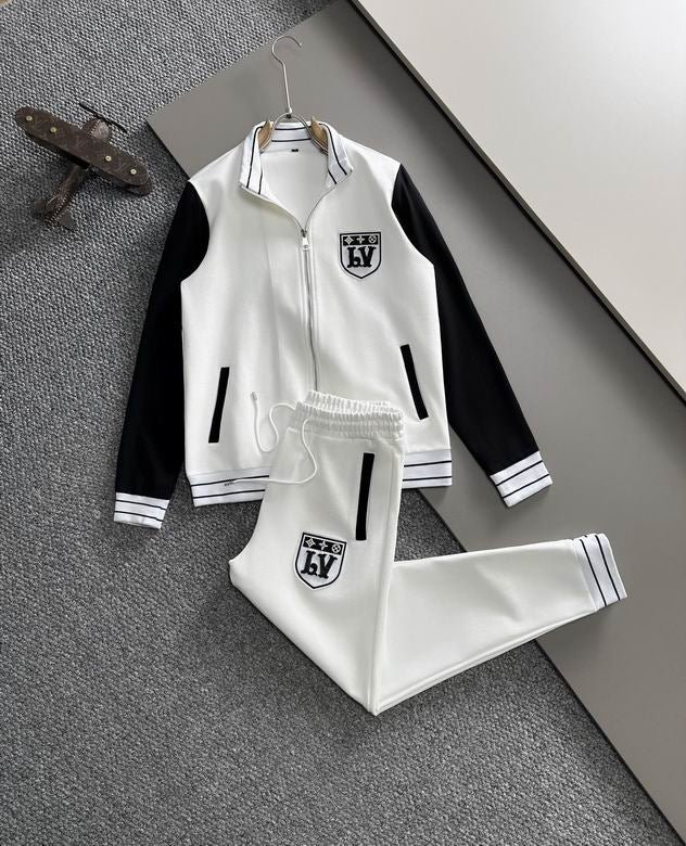 Tuta Louis Vuitton white/black