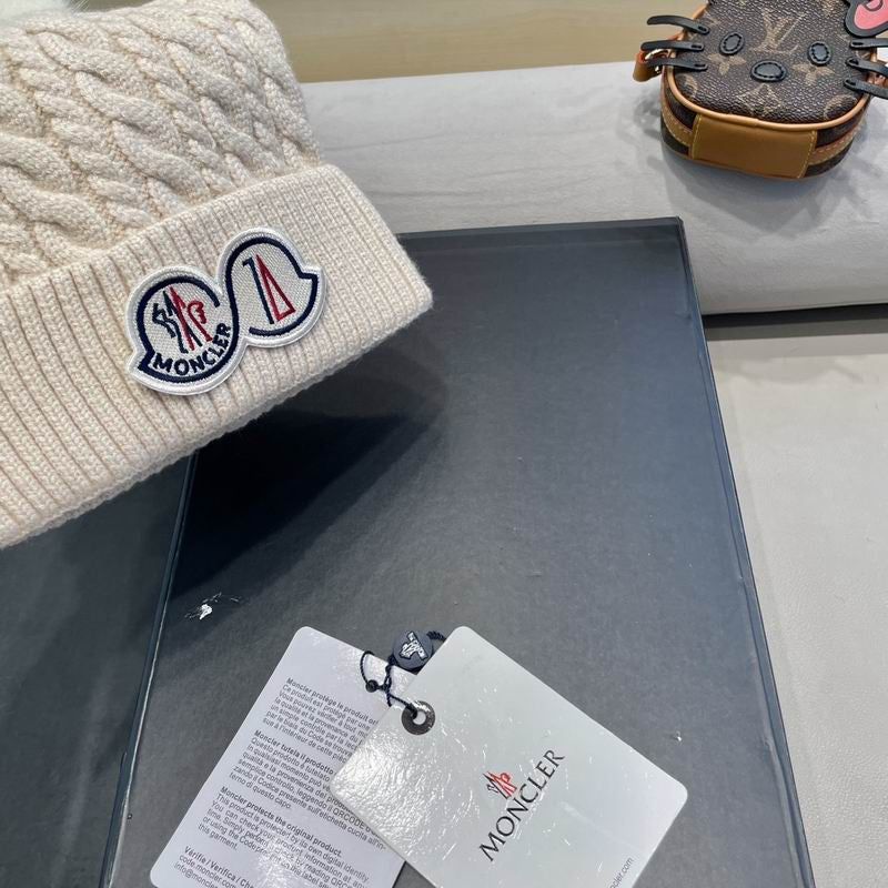 Berretto Moncler bianco