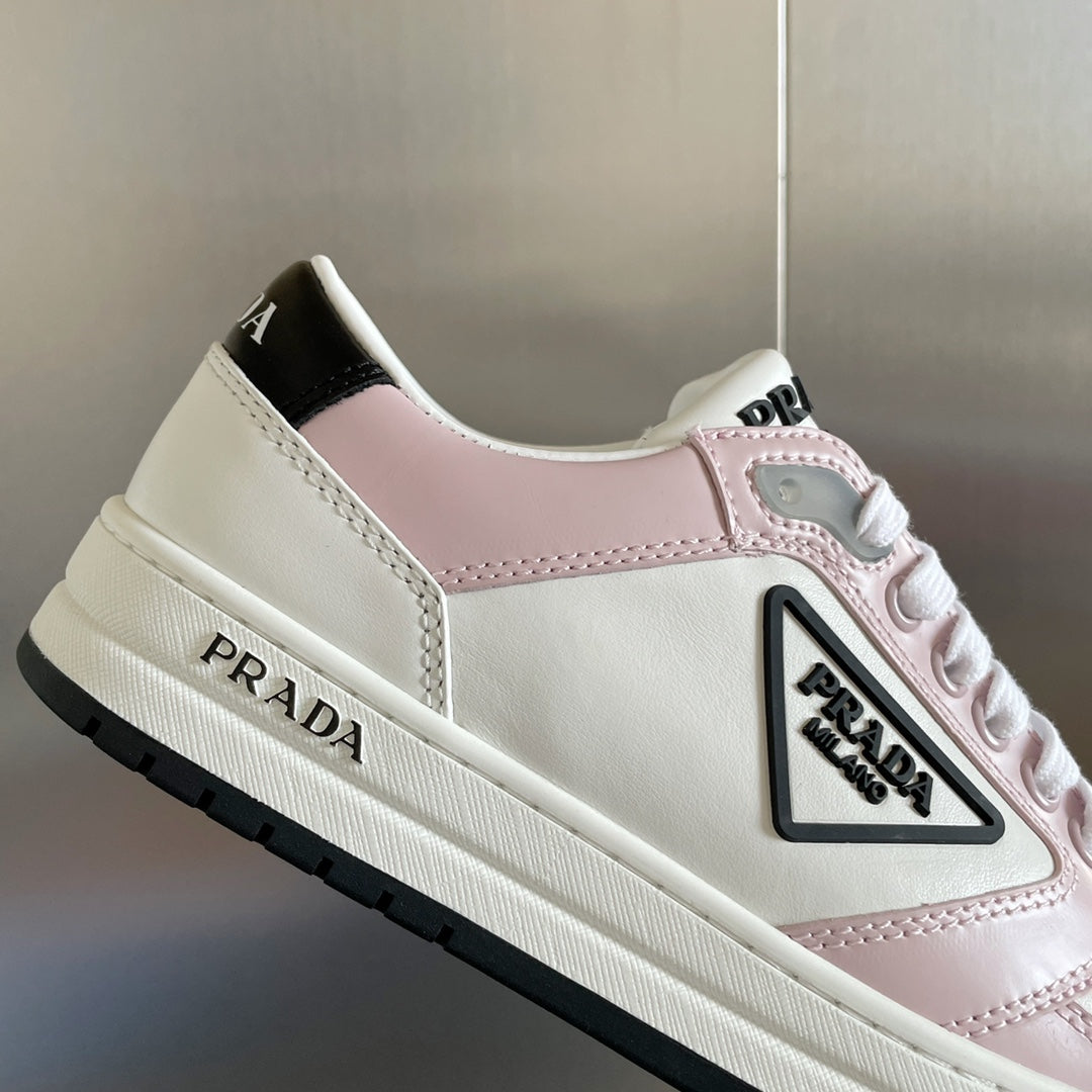 Leather Trainer Prada