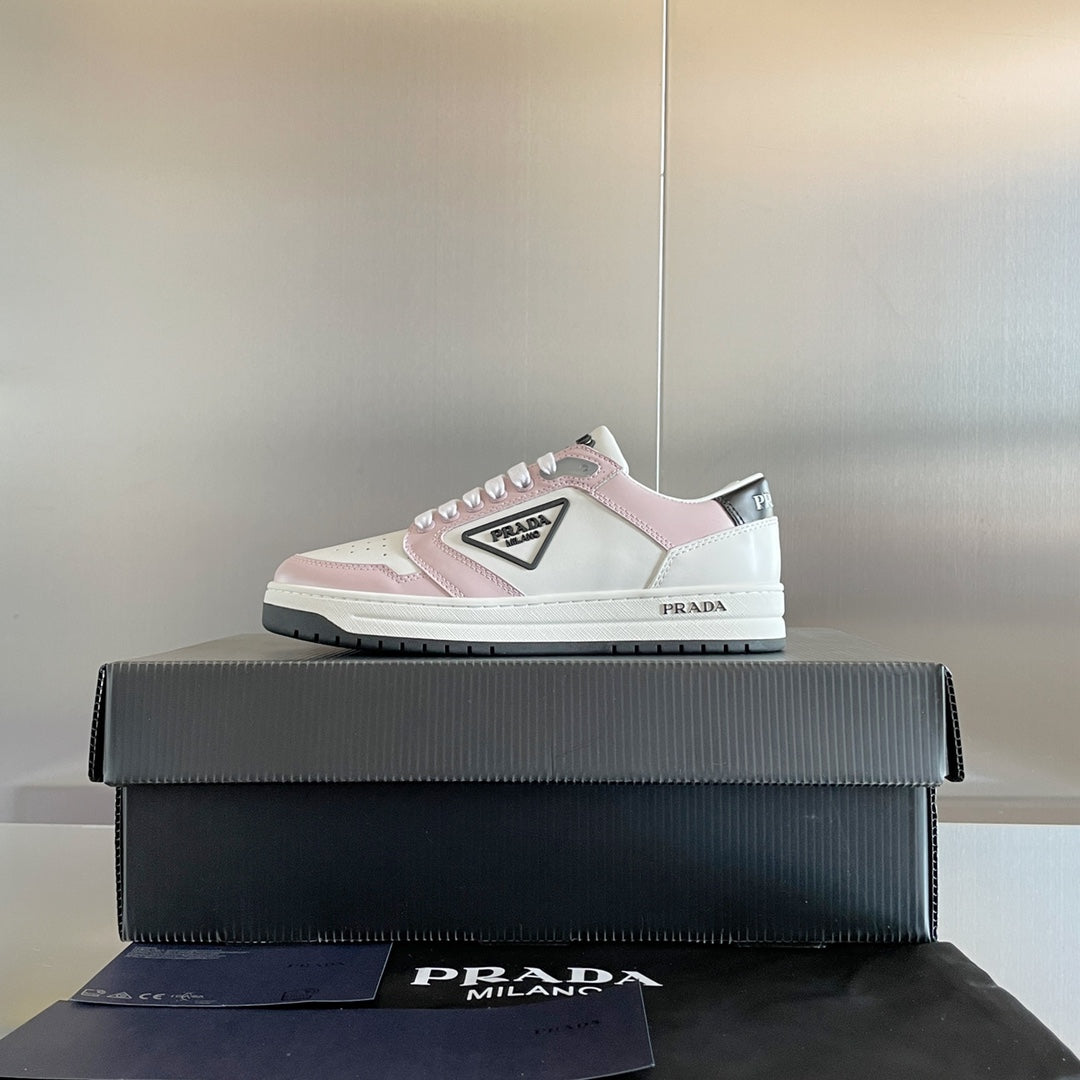 Leather Trainer Prada