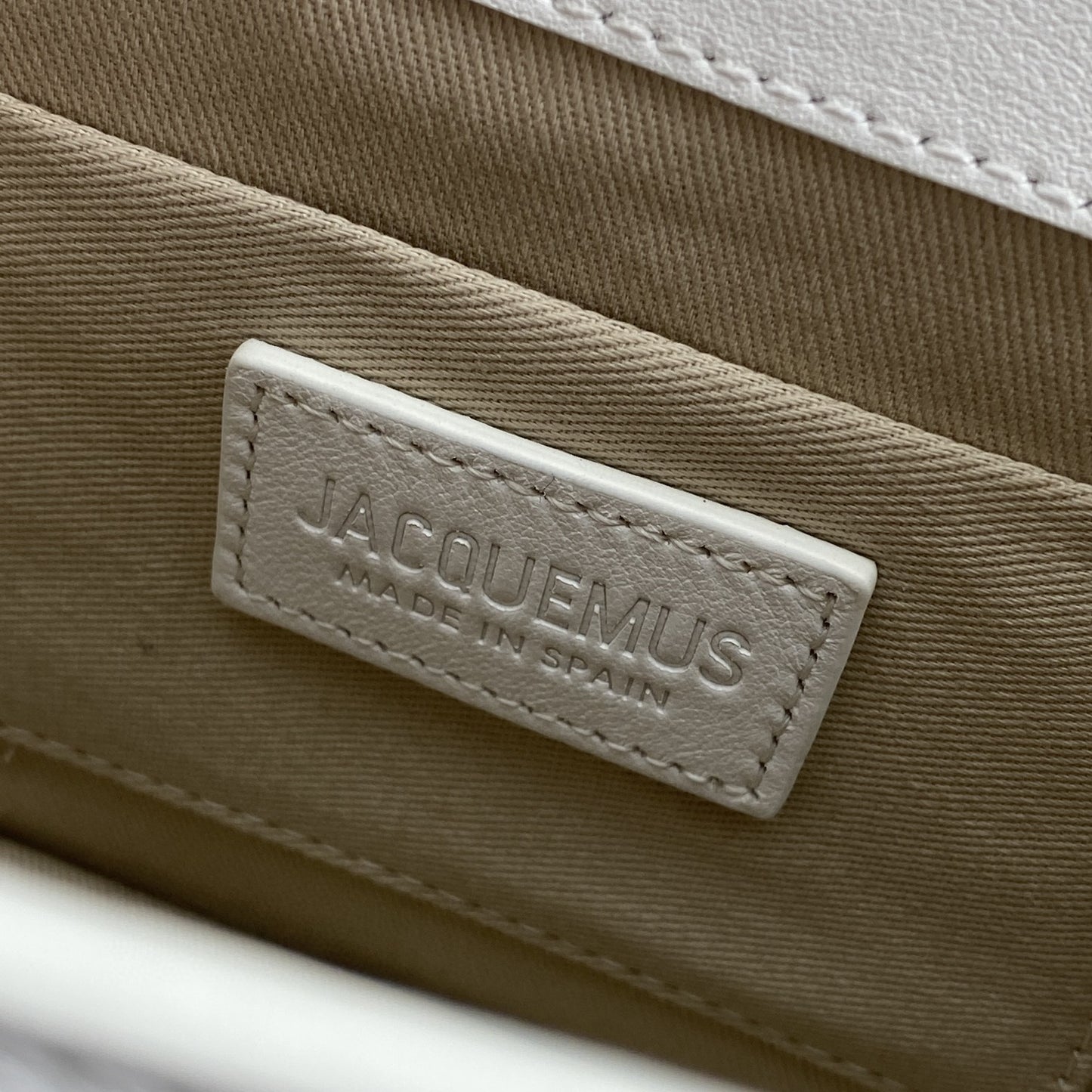 Borsa Jacquemus mini white