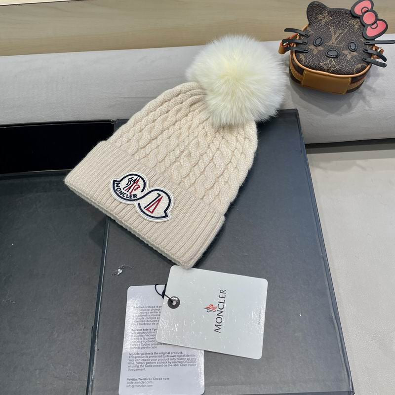Berretto Moncler bianco