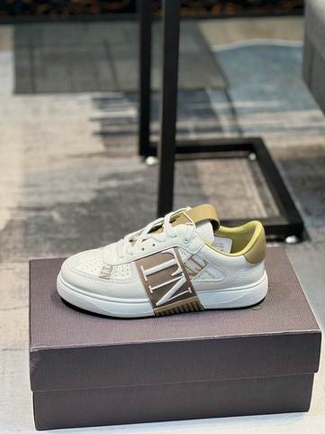VALENTINO LOW-TOP VL7N IN VITELLO E NASTRI
