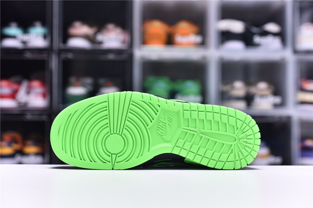 Nike Air Rubber Dunk X Off-White"Green St
rike”