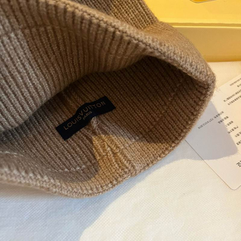 Berretto Louis Vuitton marrone